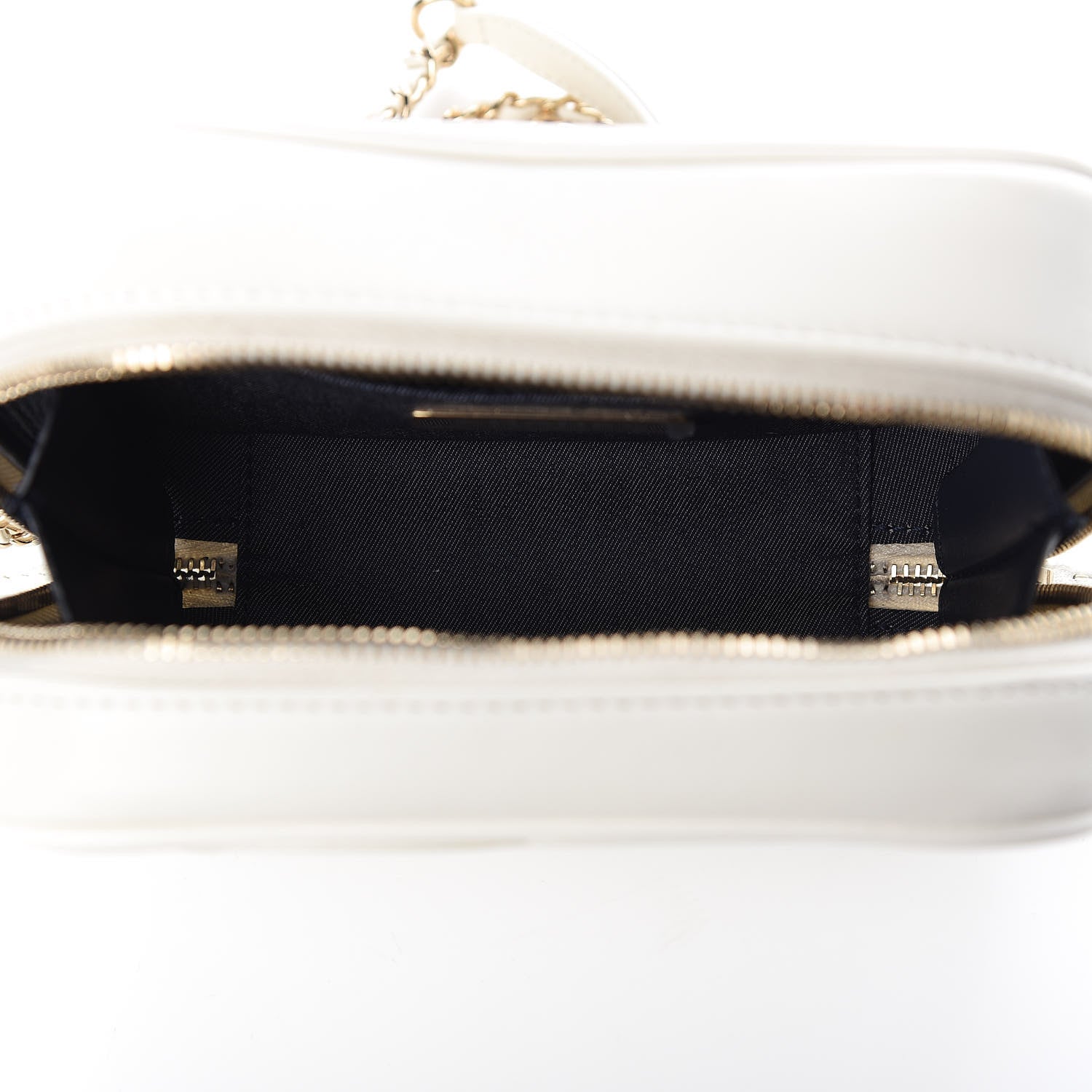 Chanel Lambskin CC Mania Camera Case White 5 of 12