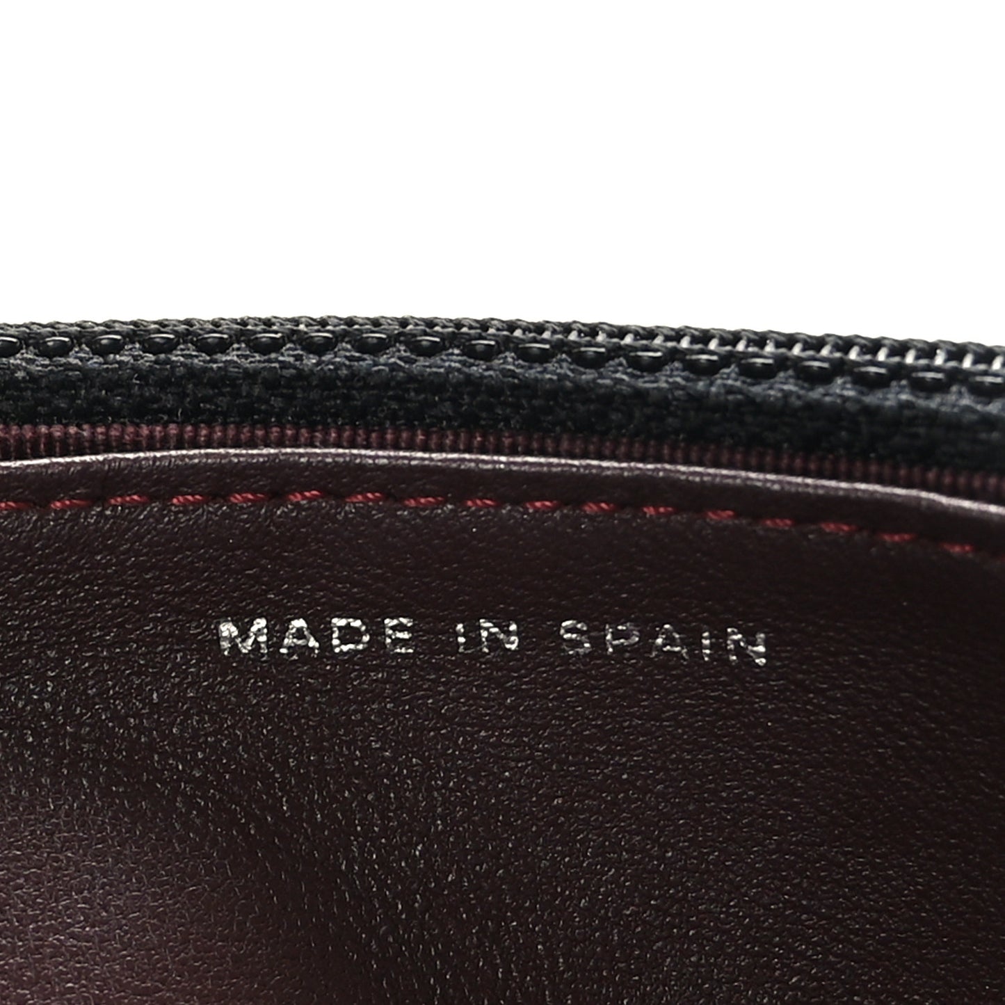 Lambskin Quilted Wallet On Chain WOC Black