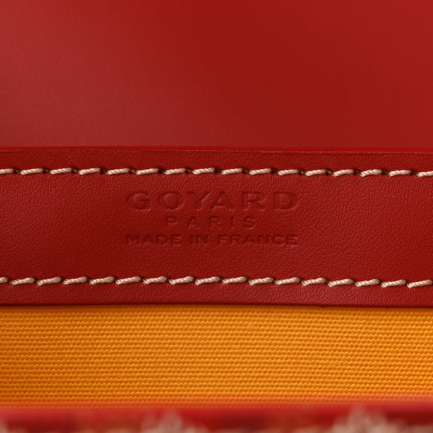Goyard Goyardine Saigon PM Red 6 of 10