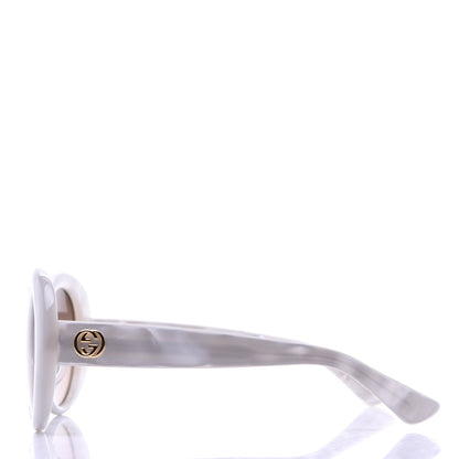 Gucci Acetate Round Sunglasses GG3829/F/S White 3 of 7