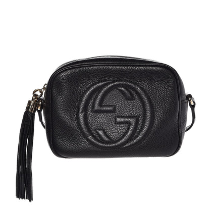 Gucci Pebbled Calfskin Small Soho Disco Bag Black 1 of 7