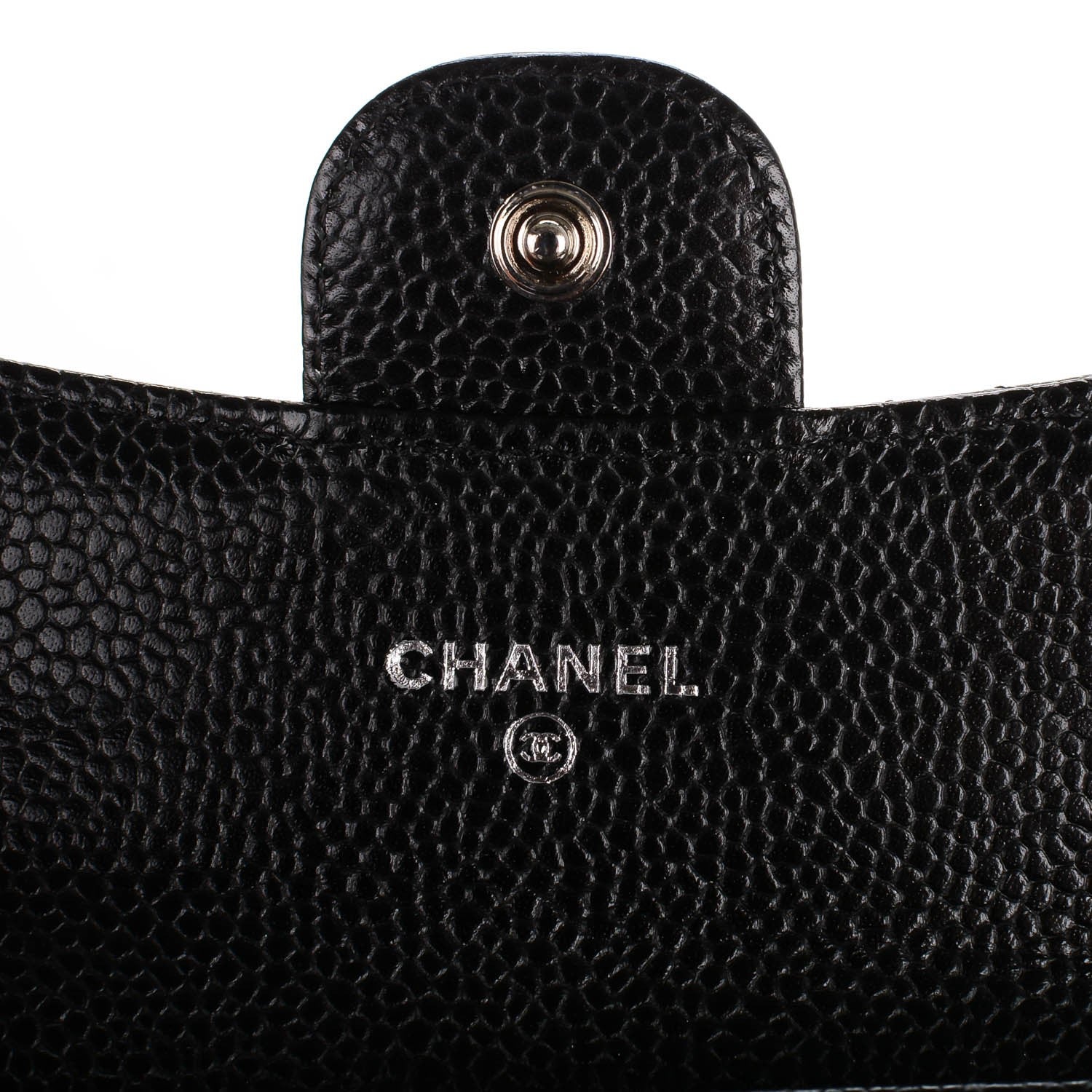 Chanel Caviar Quilted Flap Card Holder Black 5 of 8