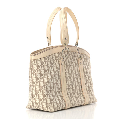 Christian Dior Monogram Vintage Flowers Dome Bag Beige 2 of 14