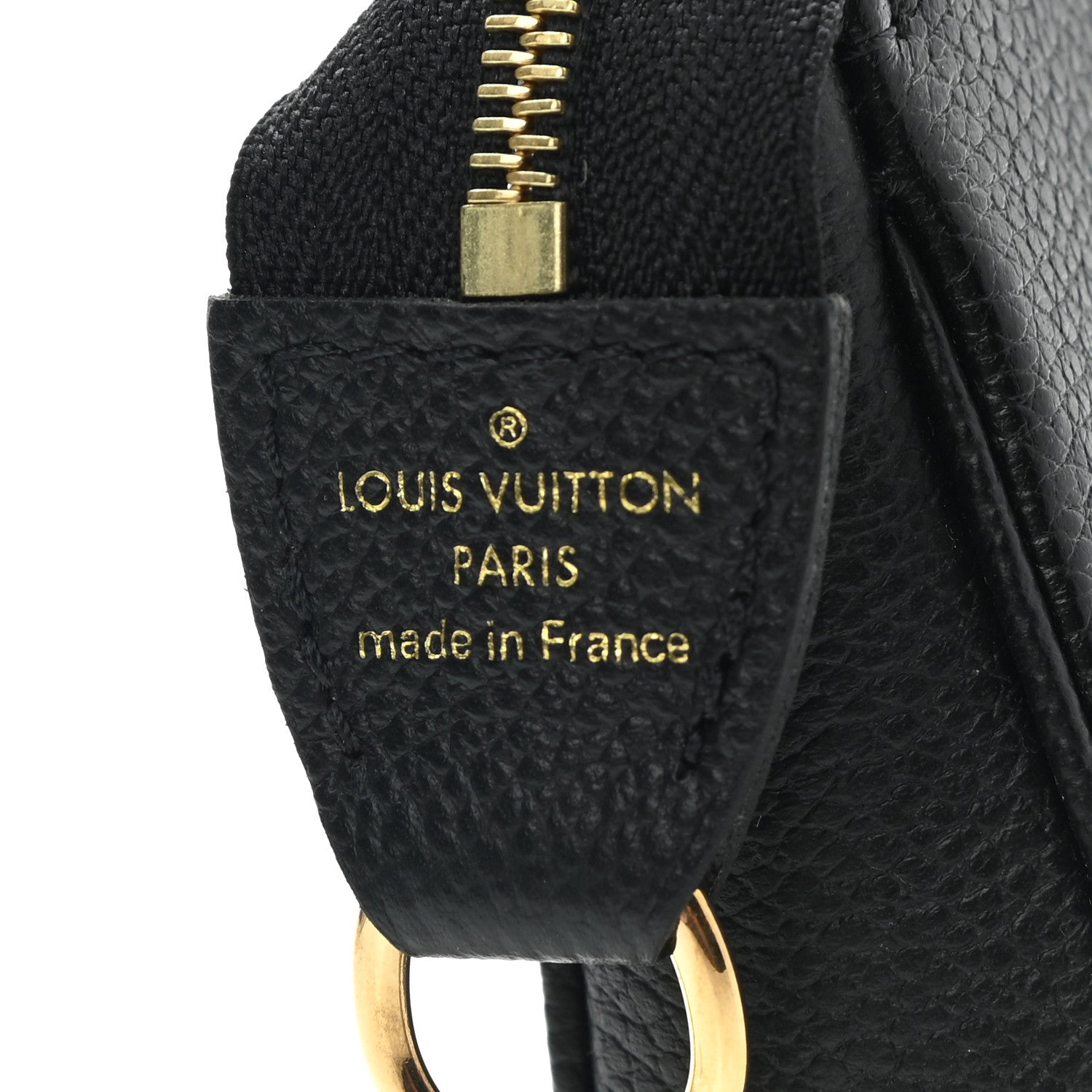 Louis Vuitton Empreinte Monogram Giant Mini Pochette Accessories Black 6 of 6