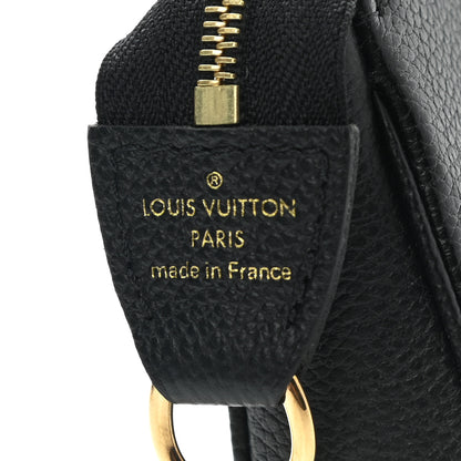 Louis Vuitton Empreinte Monogram Giant Mini Pochette Accessories Black 6 of 6