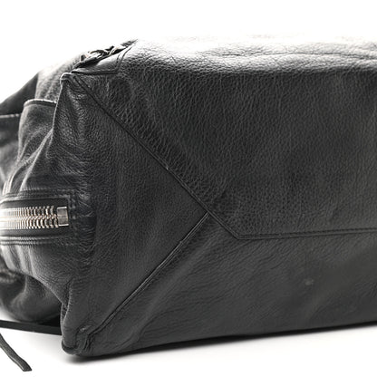 Balenciaga Supple Calfskin Papier A4 Zip Around Tote Black 7 of 10