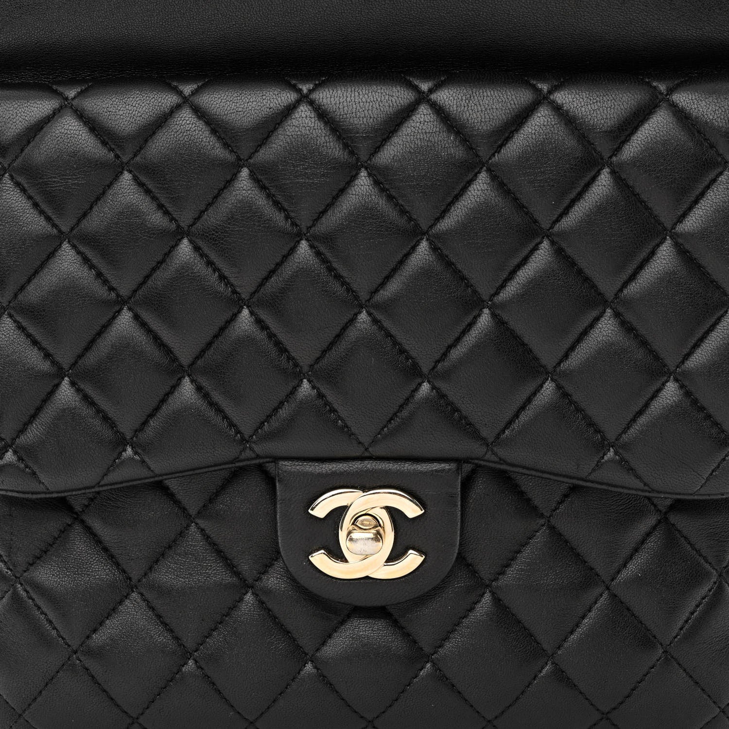 Chanel Lambskin Quilted Large In Seoul Backpack Black 8 of 12