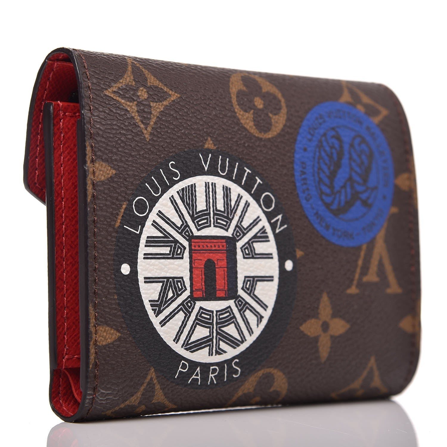 Louis Vuitton Monogram World Tour Victorine Wallet 3 of 8