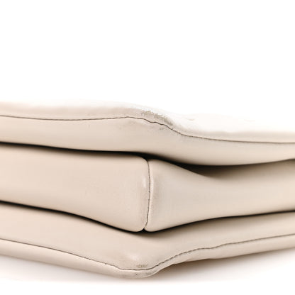 Louis Vuitton Lambskin Embossed Monogram Coussin PM Cream 9 of 9