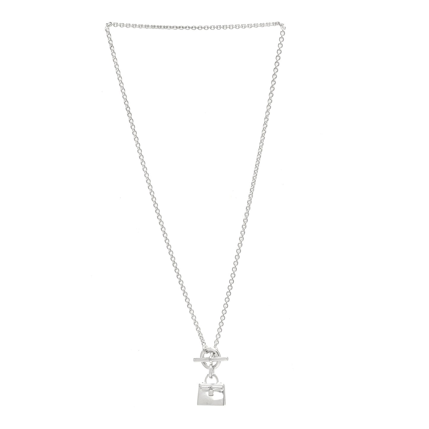 Sterling Silver Kelly Charm Pendant Necklace