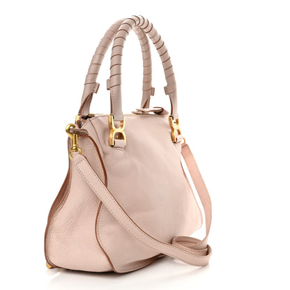 Chloe Calfskin Medium Marcie Satchel Nude Pink 3 of 11