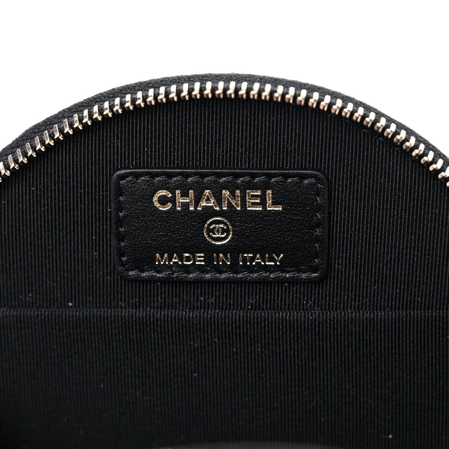 Chanel Caviar Quilted Round Handle With Care Vanity With Chain Black 7 of 10