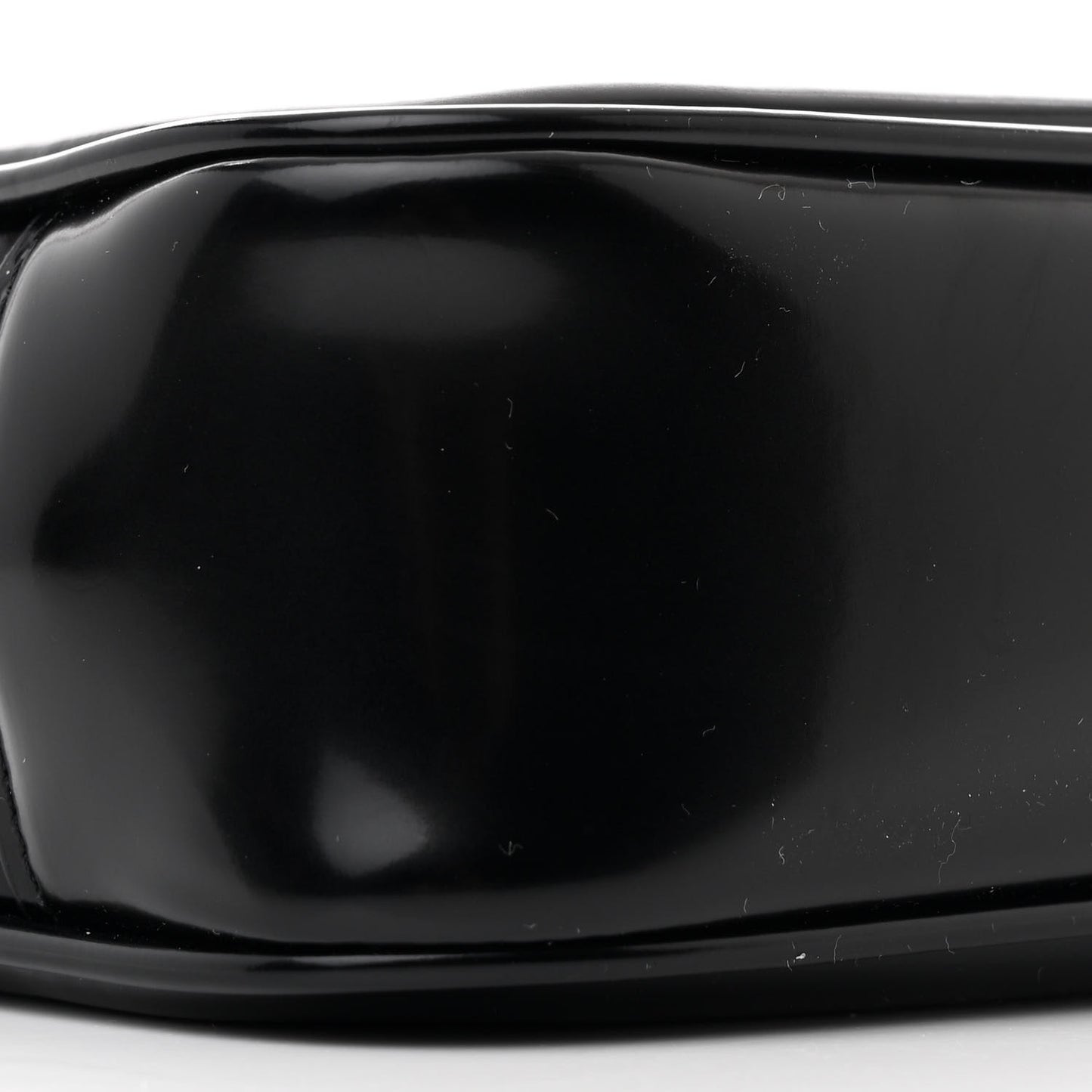 Shiny Calfskin Monogram Mini Lou Camera Bag Black