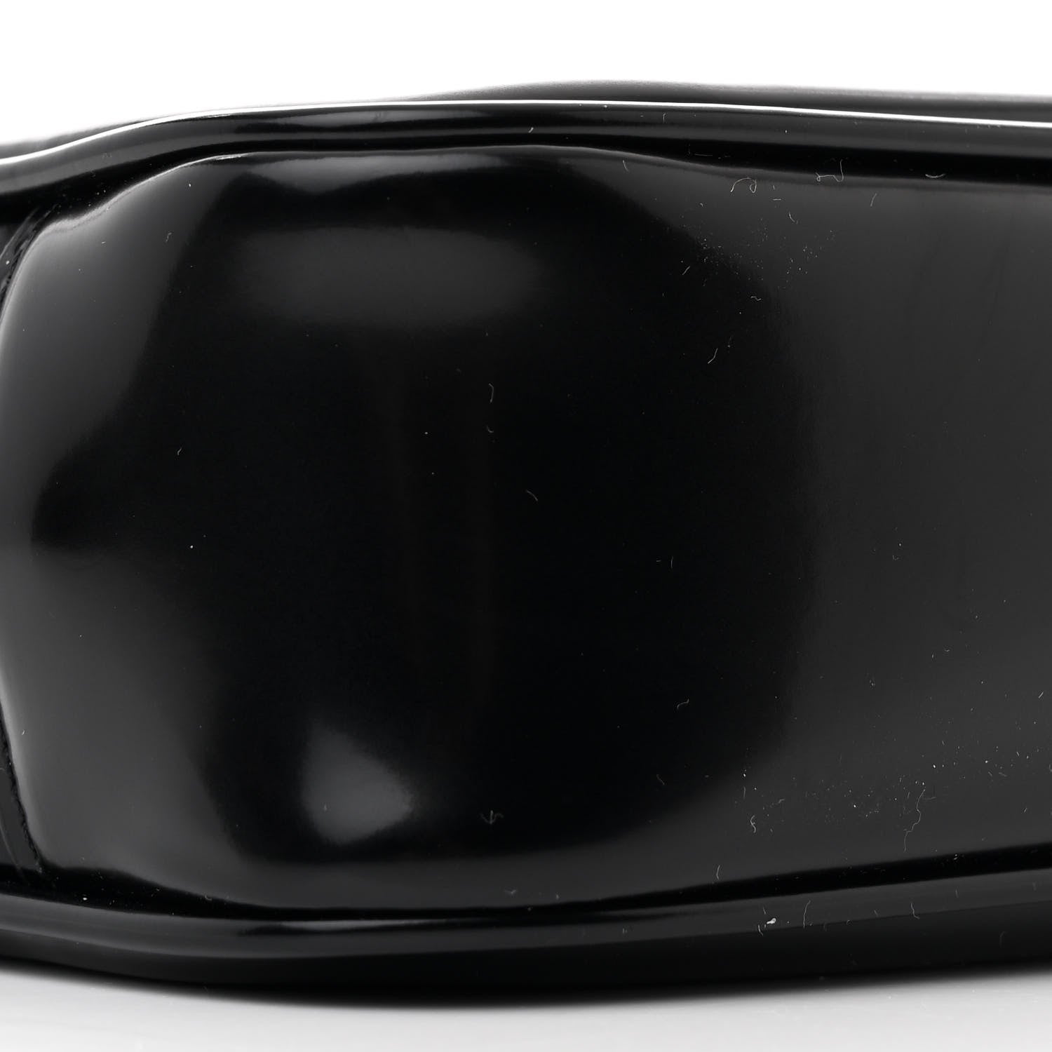 Saint Laurent Shiny Calfskin Monogram Mini Lou Camera Bag Black 9 of 11