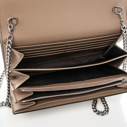 Gucci GG Supreme Monogram Mini Dionysus Chain Wallet Beige Taupe 5 of 7
