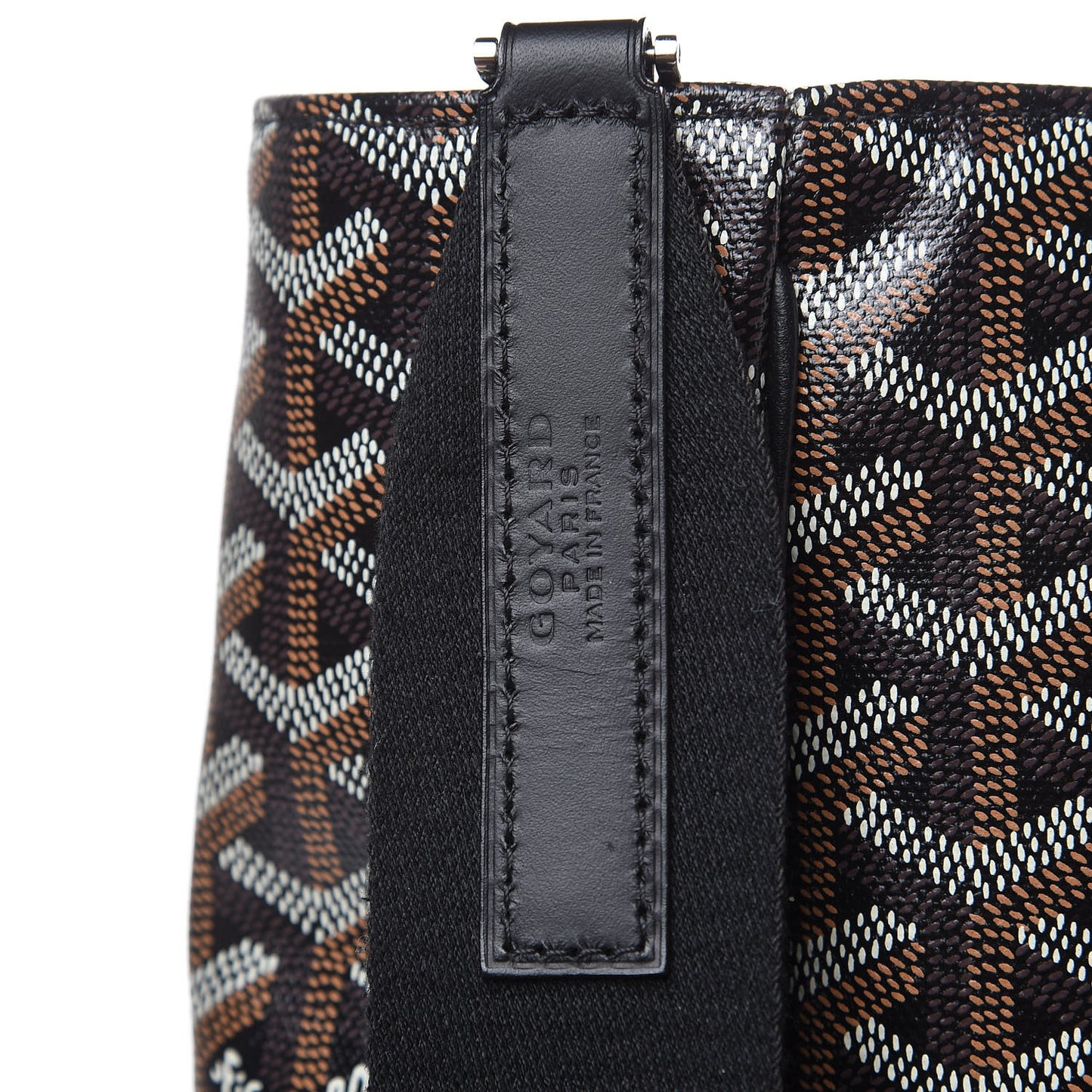 Goyardine Voltaire III Tote Black