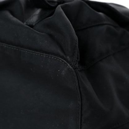 Prada Tessuto Nylon Saffiano Medium Backpack Black 9 of 24