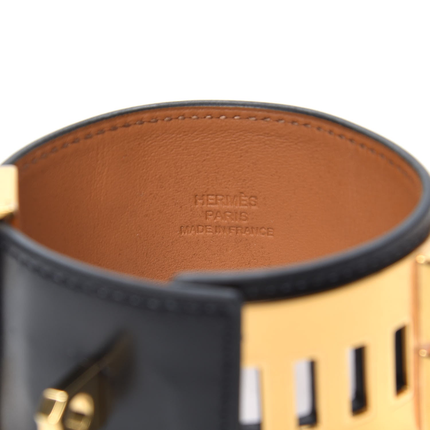 Hermes Box Collier de Chien CDC Bracelet S Black 4 of 6