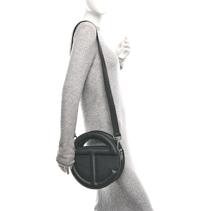 Telfar Vegan Leather Major Circle Bag Black 2 of 12