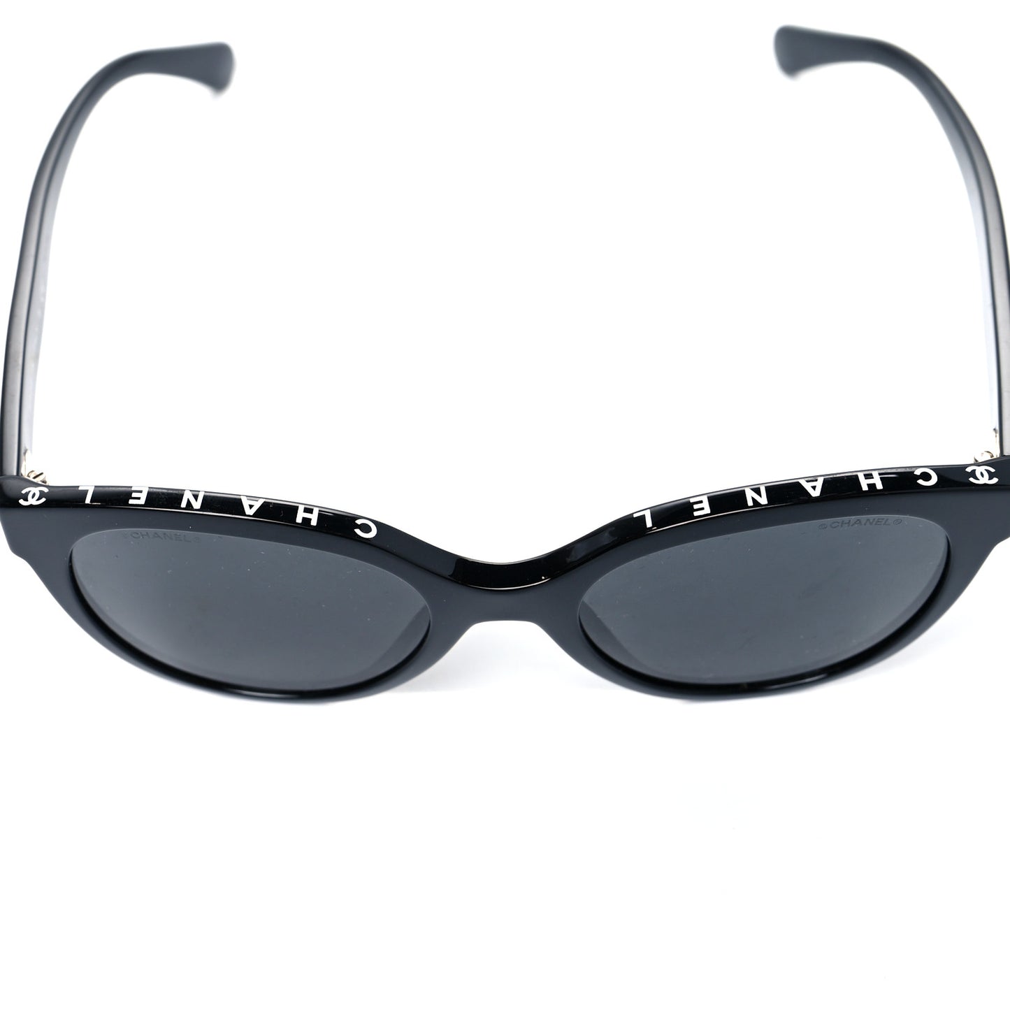 Acetate CC Butterfly Sunglasses 5414-A Black