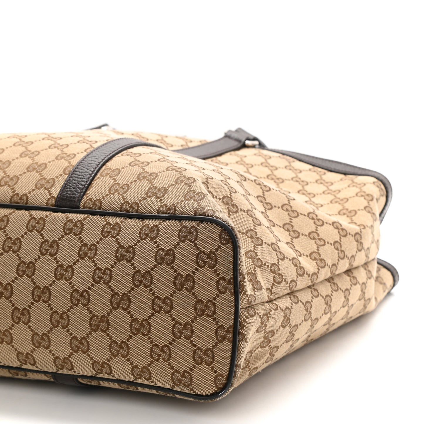 GG Monogram Large Joy Tote Bag Dark Brown