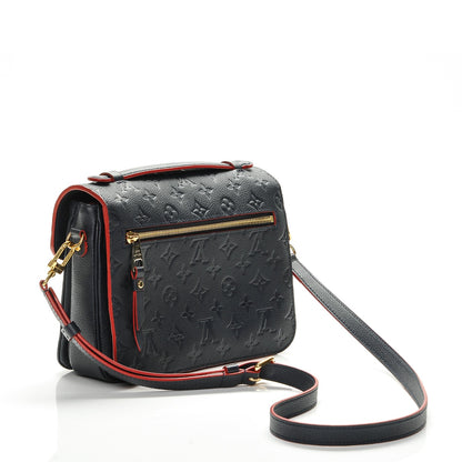 Louis Vuitton Empreinte Pochette Metis Marine Rouge 3 of 7