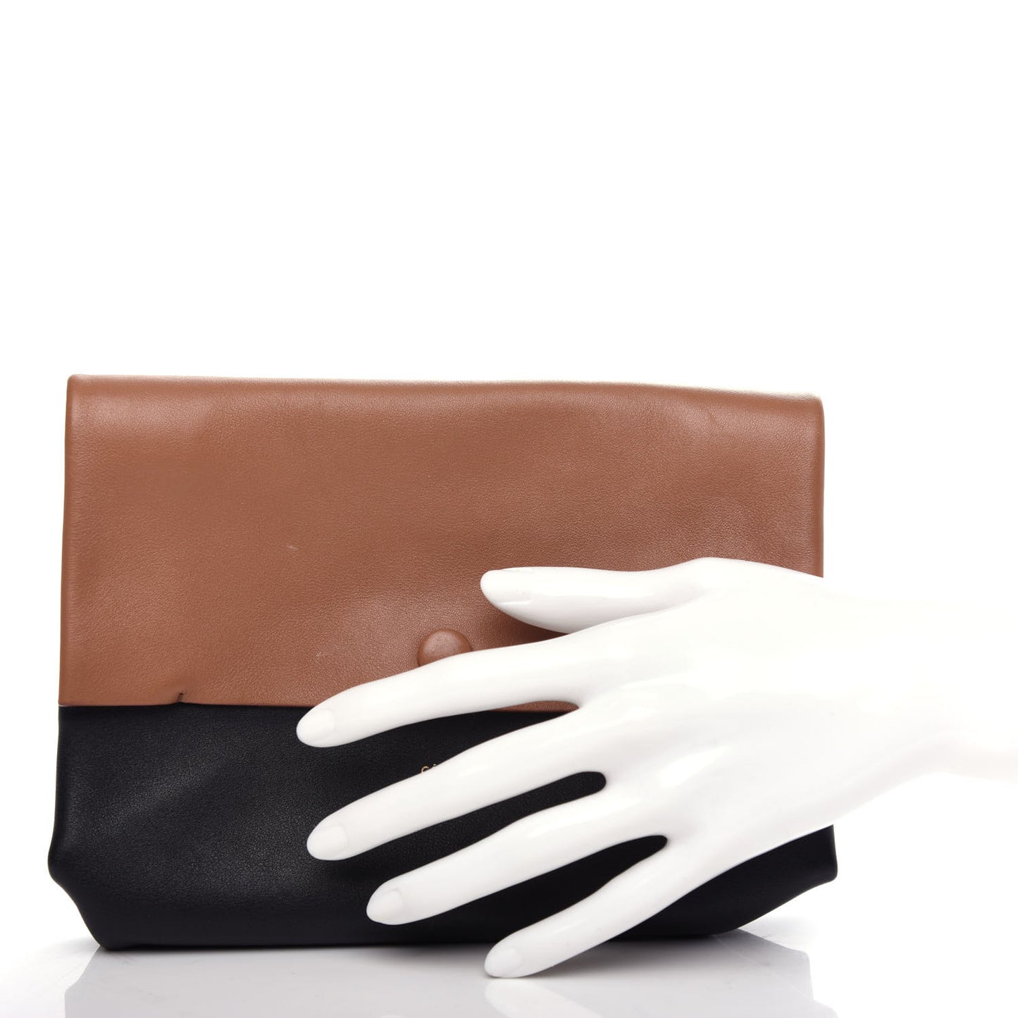 Calfskin All Soft Pouch Tan