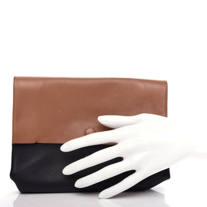 Celine Calfskin All Soft Pouch Tan 2 of 7