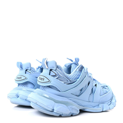 Balenciaga Mesh Nylon Womens Track Sneakers 37 Light Blue 5 of 10