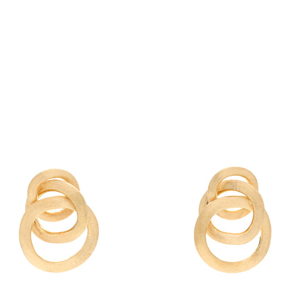 Marco Bicego 18K Yellow Gold Jaipur Circle Link Earrings 1 of 4