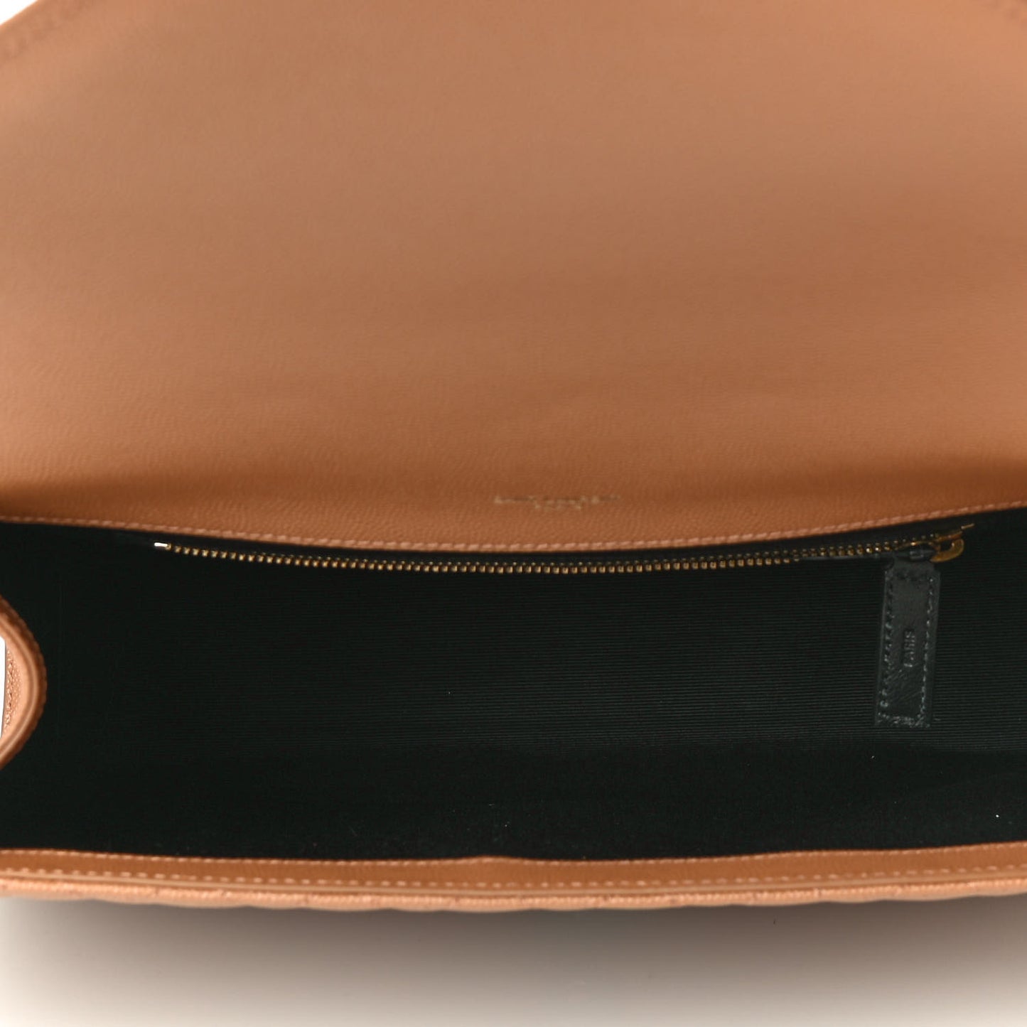 Grain De Poudre Textured Mixed Matelasse Triquilt Large Monogram Satchel Dune