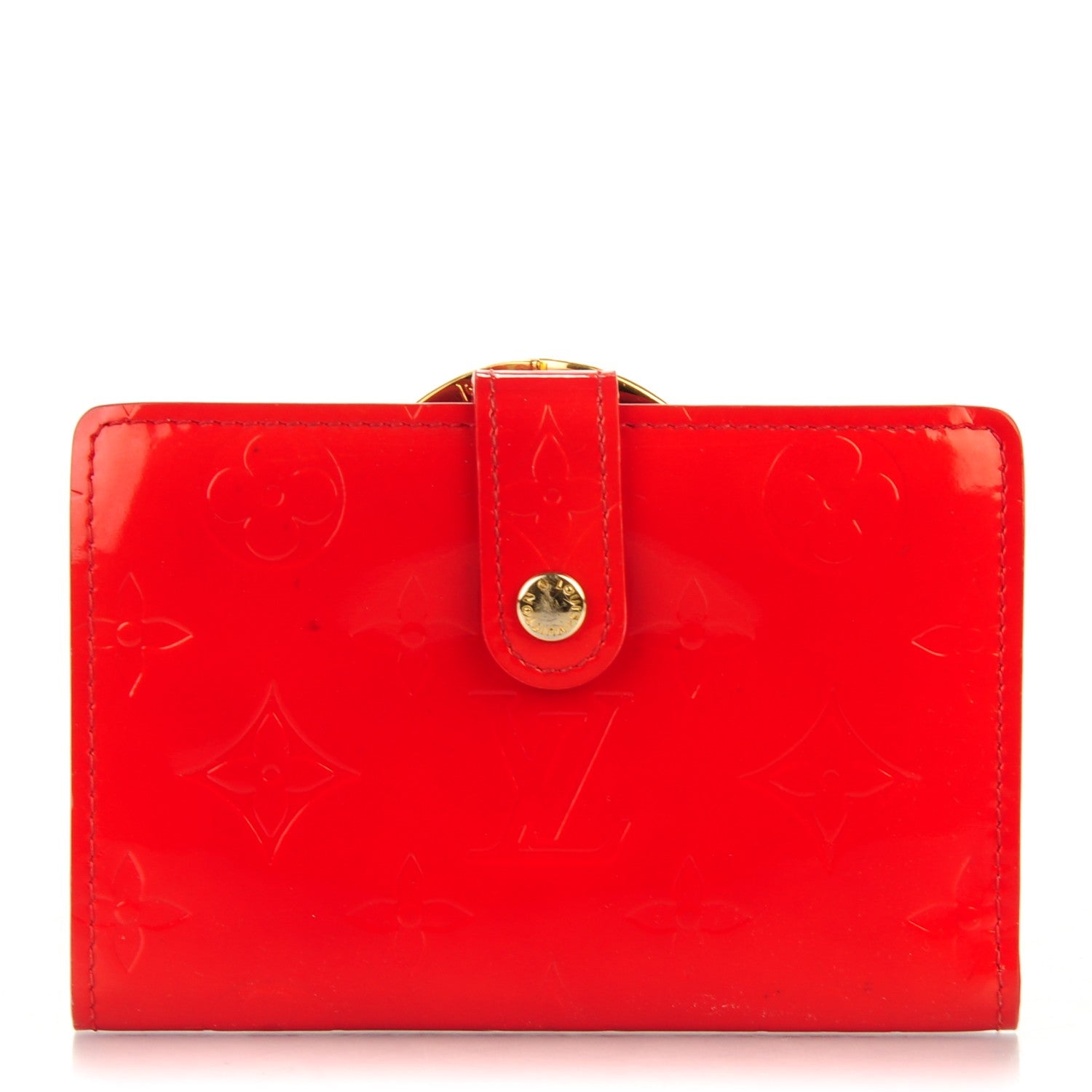 Louis Vuitton Vernis French Purse Wallet Rouge 1 of 10