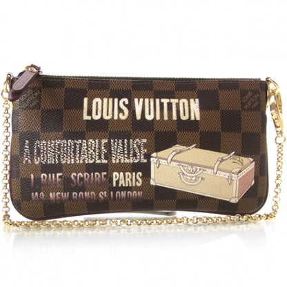Louis Vuitton Damier Ebene Milla Trunk Pochette 1 of 8