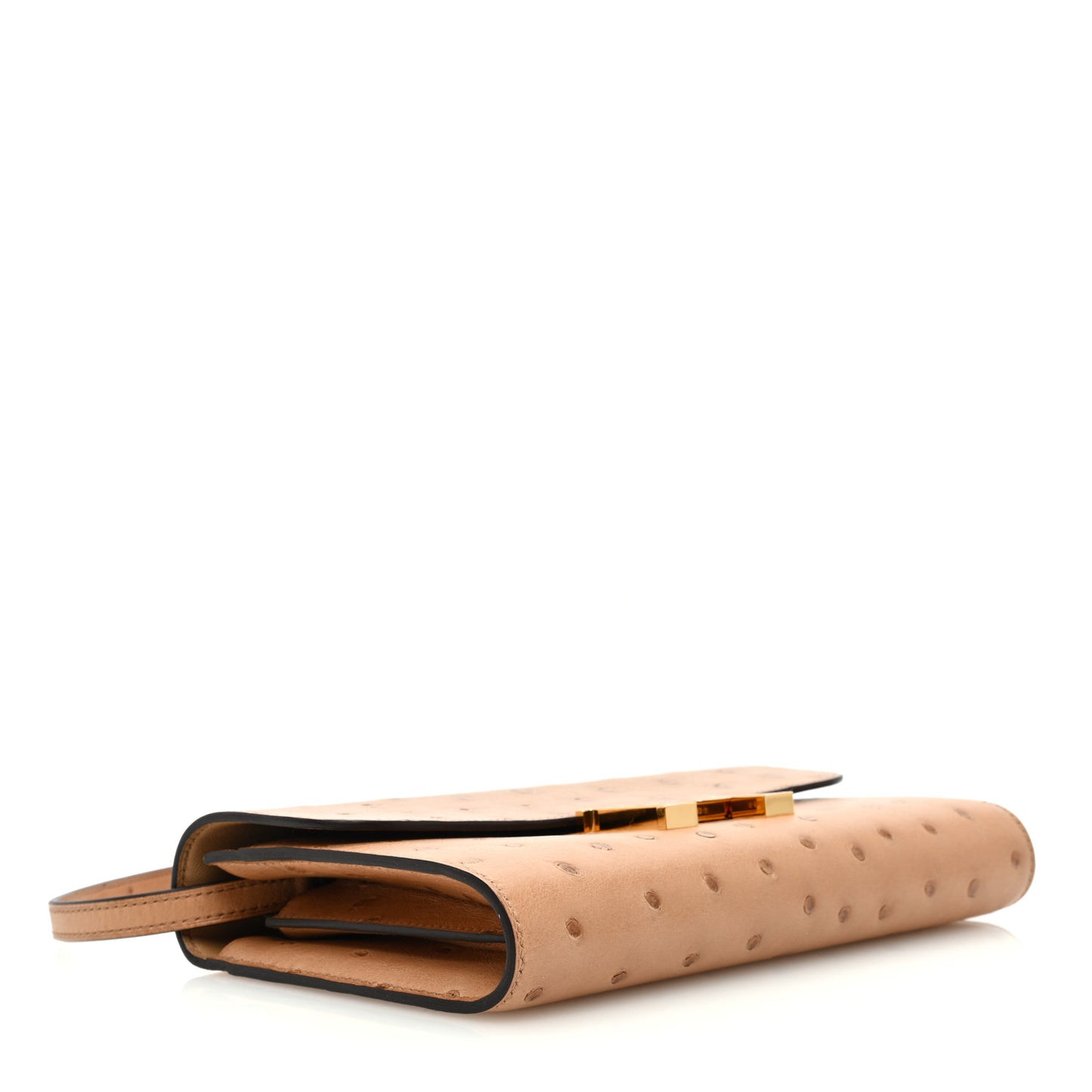 Ostrich Constance Long Wallet To Go Chai