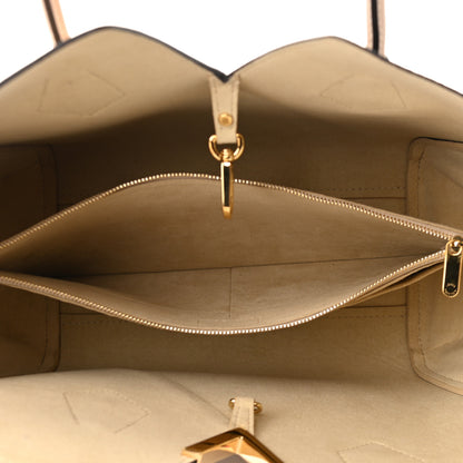 Louis Vuitton Calfskin Monogram Kimono Tote Dune 5 of 9