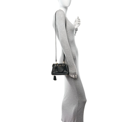 Prada Saffiano Lux Mini Promenade Tote Black 2 of 11