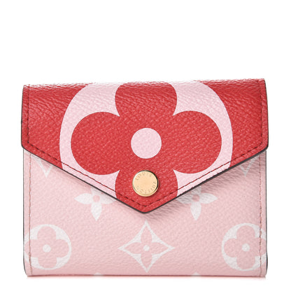 Louis Vuitton Monogram Giant Zoe Wallet Rouge Rose 1 of 7