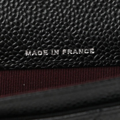 Chanel Caviar Quilted Flap Card Holder Black 7 of 8