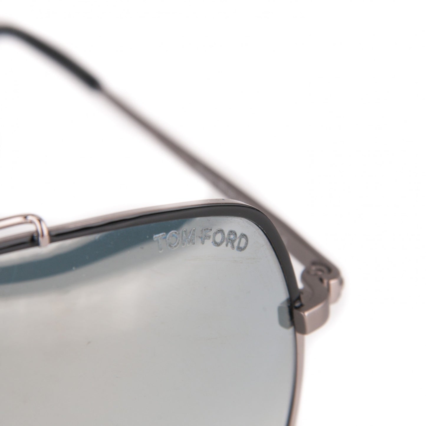 Ronnie Aviator Sunglasses TF439 Black Silver