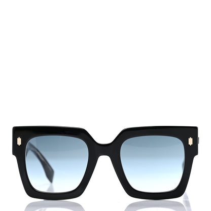 Fendi Acetate Fendi Roma Sunglasses FF 0457/G/S Black Blue 2 of 6
