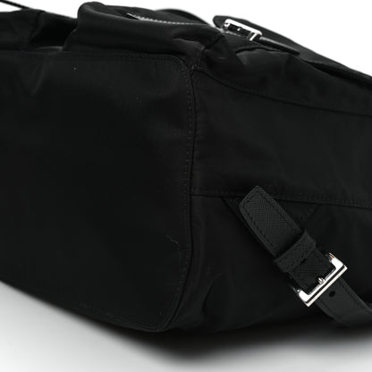 Prada Re-Nylon Saffiano Medium Backpack Black 10 of 10