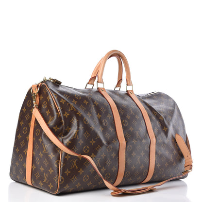 Louis Vuitton Monogram Keepall Bandouliere 55 4 of 20