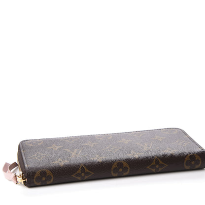 Louis Vuitton Monogram Clemence Wallet Rose Ballerine 3 of 8