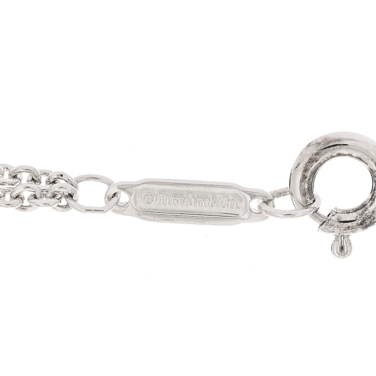 Tiffany Sterling Silver Infinity Pendant Necklace 4 of 5