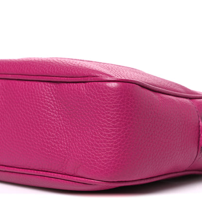 Gucci Cellarius Calfskin Small Soho Disco Bag Bright Bouganville 10 of 10
