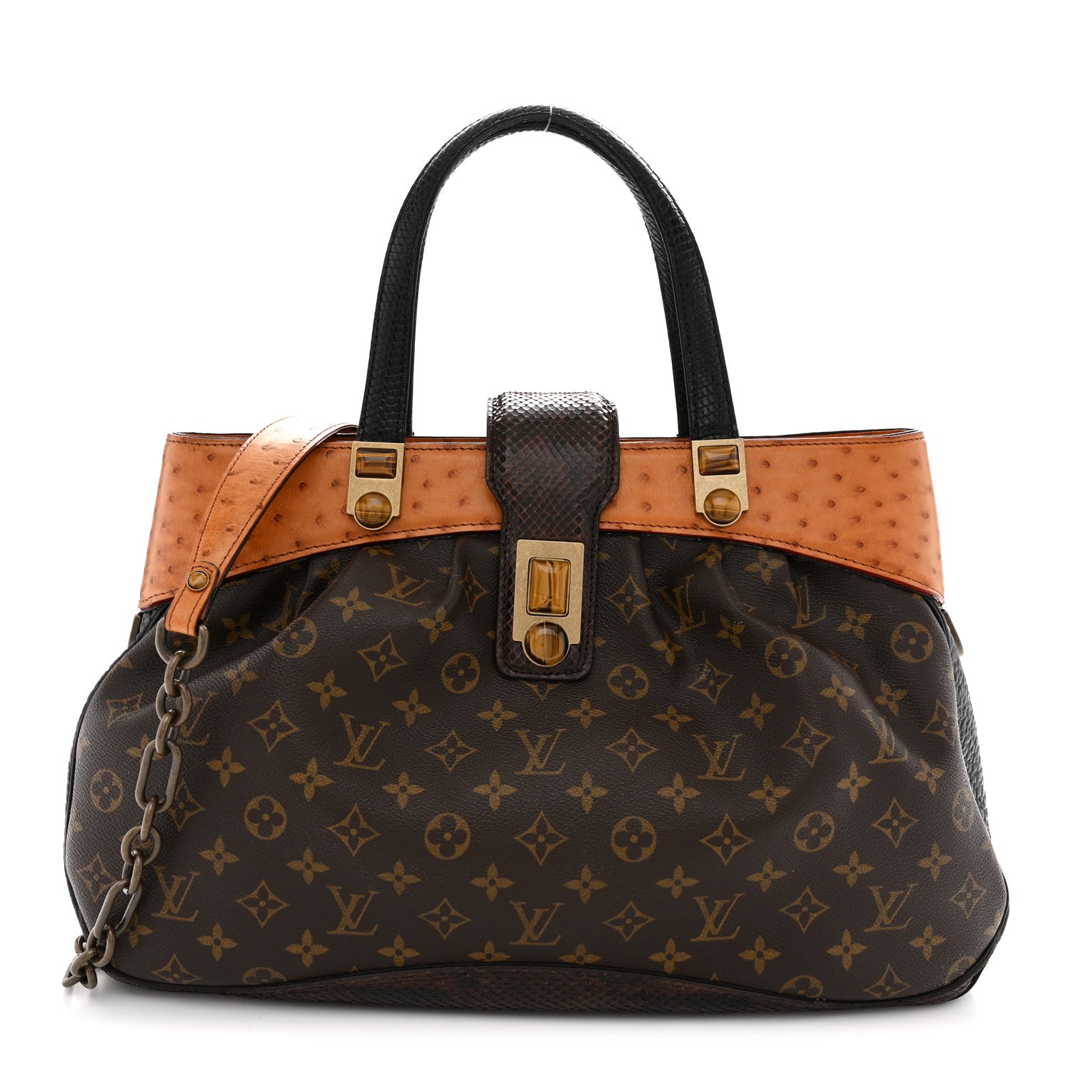 Louis Vuitton Monogram Ostrich Oskar Waltz 1 of 9