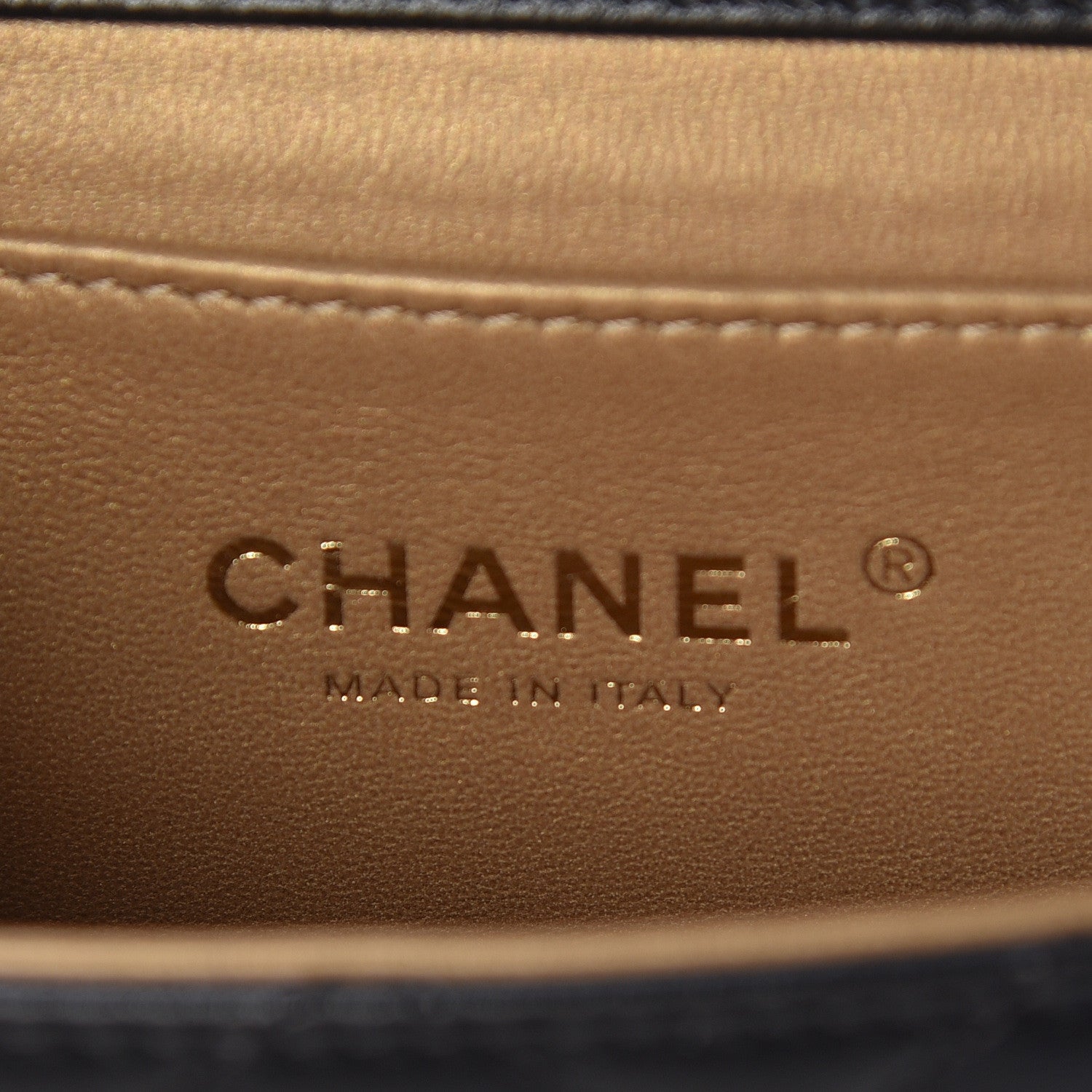 Chanel Lambskin Quilted Chic Pearls Flap Black 6 of 9