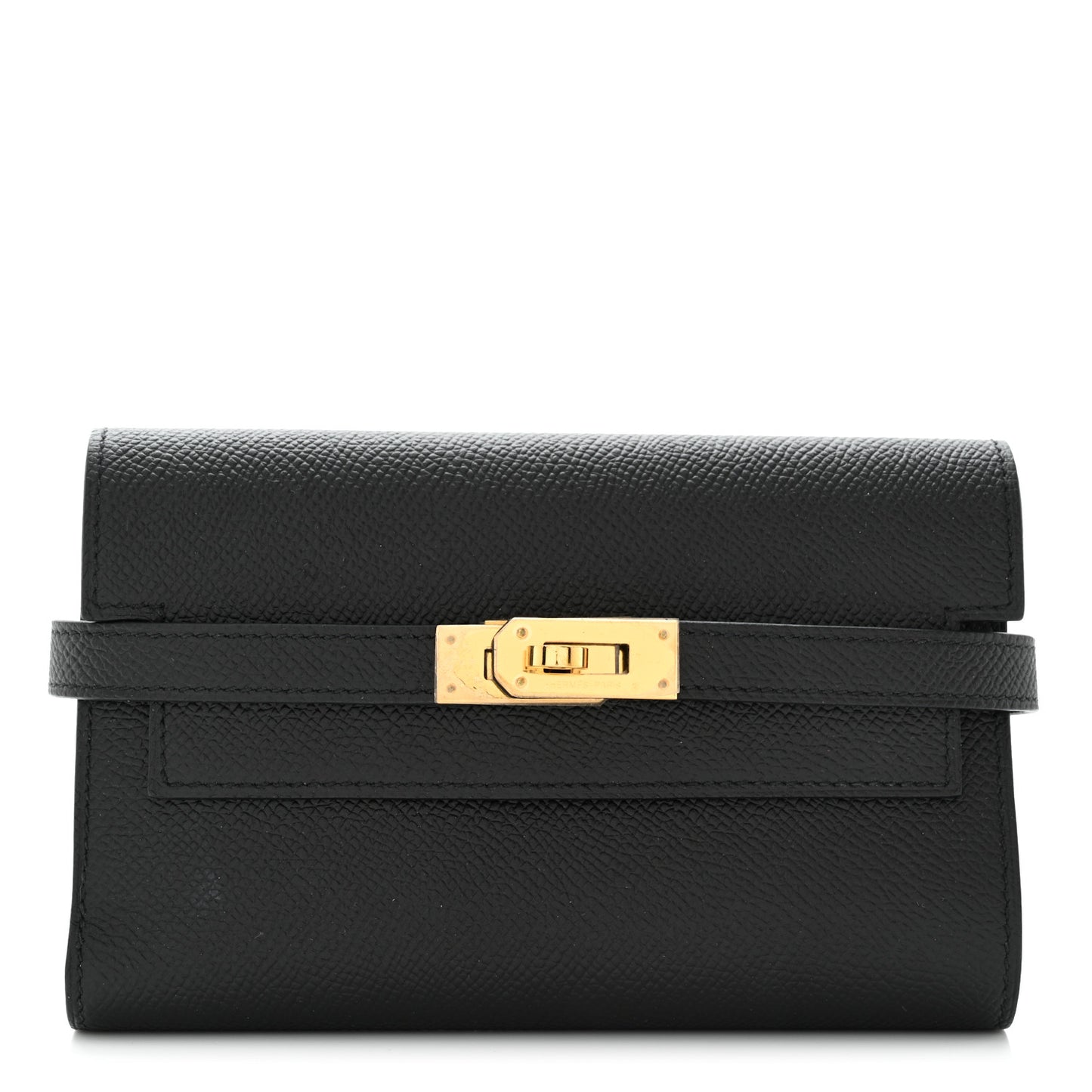 Epsom Medium Kelly Wallet Black
