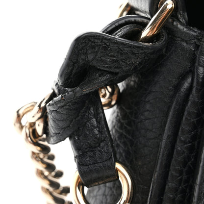Gucci Pebbled Calfskin Medium Soho Flap Crossbody Black 14 of 14