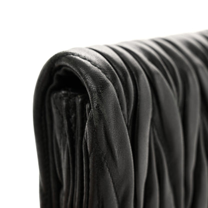 Miu Miu Nappa Matelasse Chain Crossbody Black 11 of 12